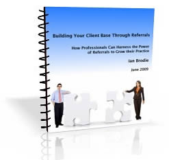 Building Your Client Base Through Referrals ebook
