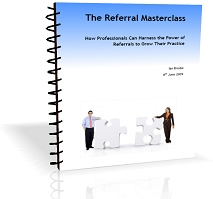 The Referral Masterclass ebook